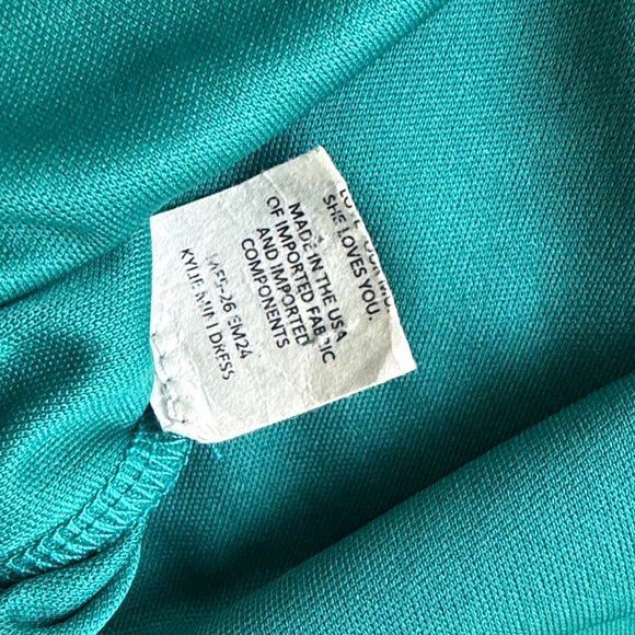 SMYM Green Kylie Dress - Picture 9 of 10